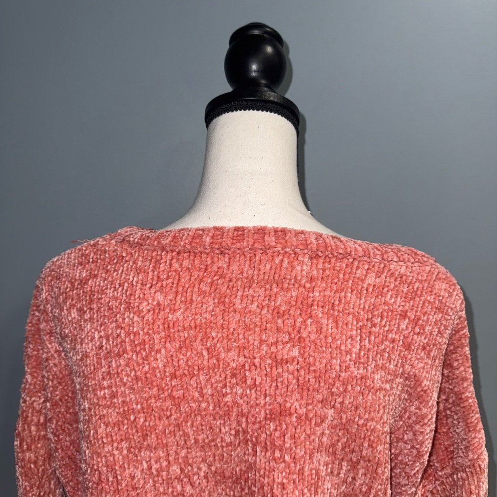 ~Forever 21 Pink Knit Crew Neck Sweater - Picture 4 of 5